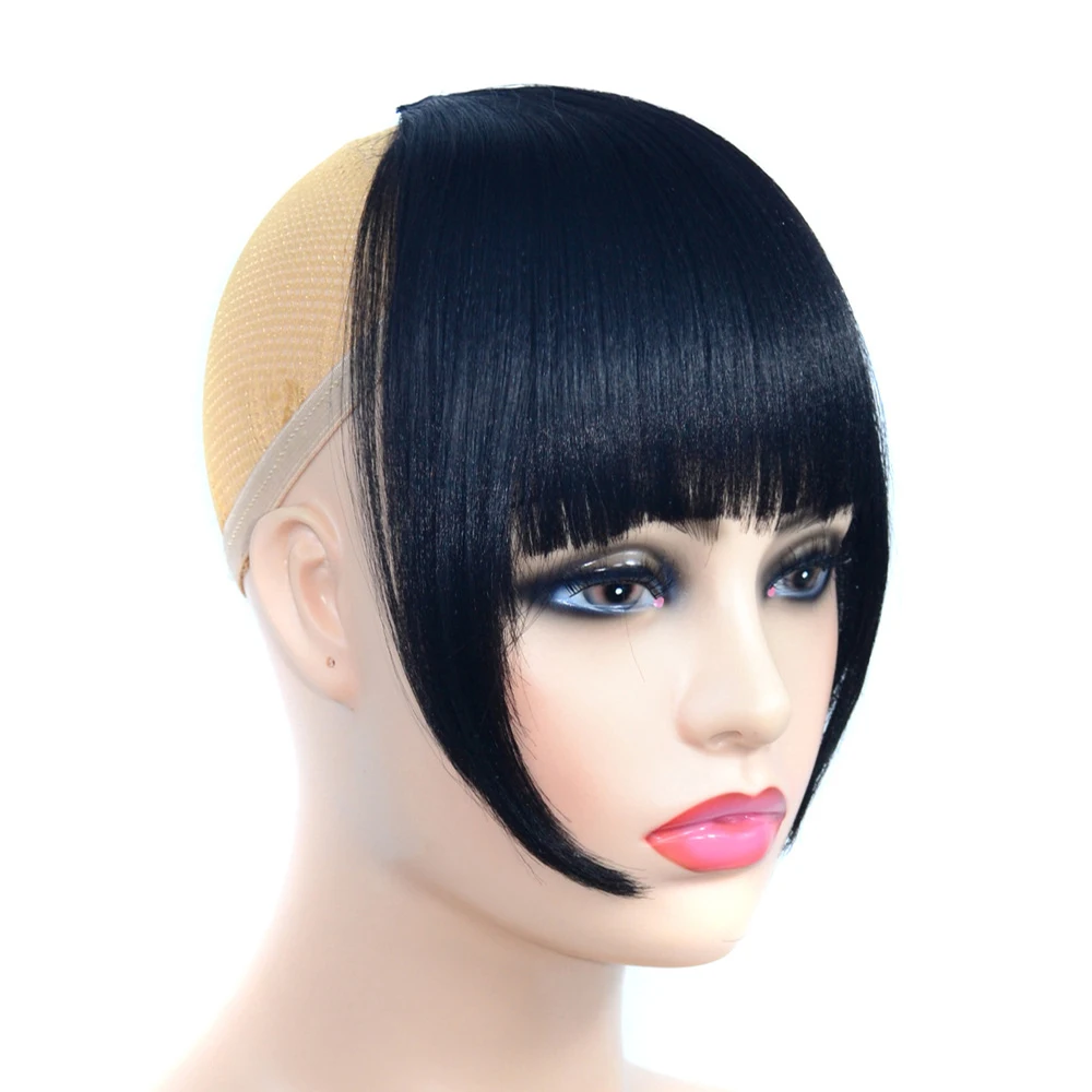 Synthetic Hair Bangs 6inch 15g Front 3 clips in Yaki Black Colors Fake Fringe Hairpiece Bangs For Women Extensions
Synthetic Hair Bangs 6inch 15g Front 3 clips in Yaki Black Colors Fake Fringe Hairpiece Bangs For Women Extensions