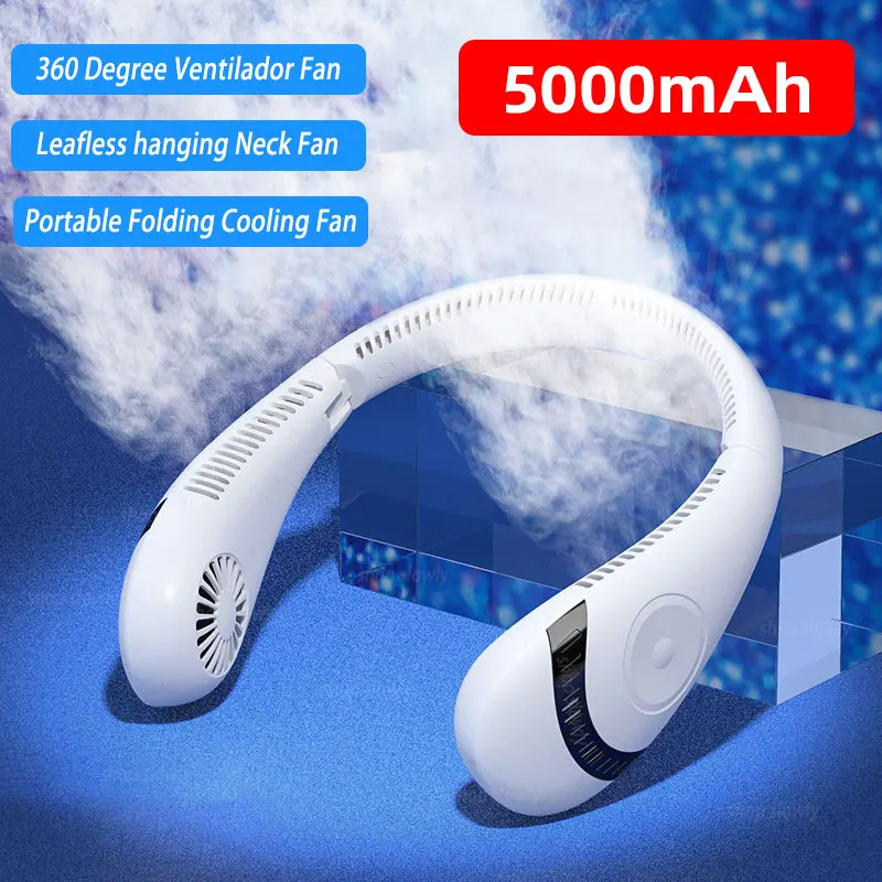 Leafless hanging Neck Fan 360 Degree Ventilador Fan USB Rechargeable Mini Cooling Fan Portable Folding Sports Hanging Neck Fan
Leafless hanging Neck Fan 360 Degree Ventilador Fan USB Rechargeable Mini Cooling Fan Portable Folding Sports Hanging Neck Fan