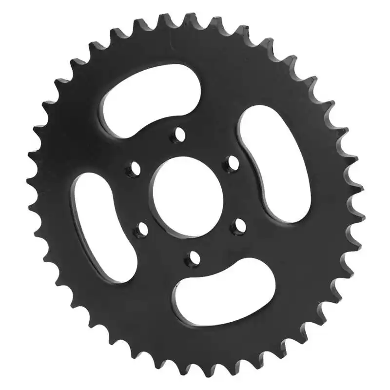 Rear Chain Sprocket Motorbike Part Stable Performance 6 Holes Black for 4 Wheel ATV Quad Bike
Rear Chain Sprocket Motorbike Part Stable Performance 6 Holes Black for 4 Wheel ATV Quad Bike