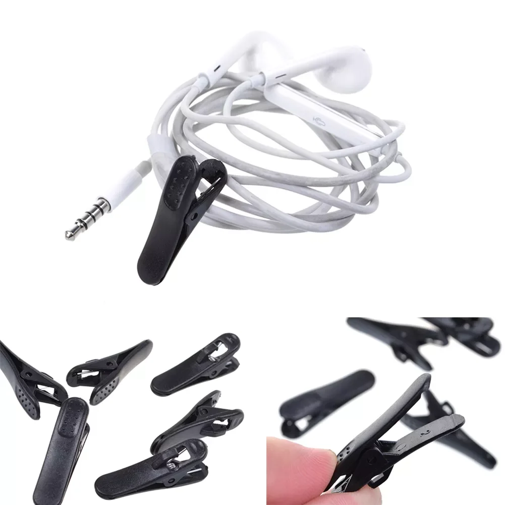 NewThe new6pcs/set Black Headphone Headset Cable Clip Earphone Microphone Holder Clips Accessories
NewThe new6pcs/set Black Headphone Headset Cable Clip Earphone Microphone Holder Clips Accessories