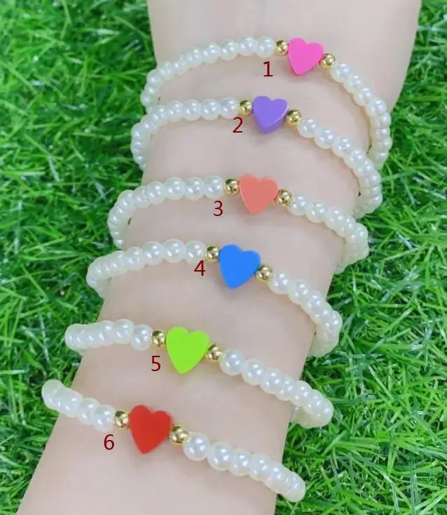 Женские браслеты с жемчужинами и сердечками, браслет из эмалированного бисера в стиле бохо, Подарочная бижутерия, 2 шт., 2022
Женские браслеты с жемчужинами и сердечками, браслет из эмалированного бисера в стиле бохо, Подарочная бижутерия, 2 шт., 2022