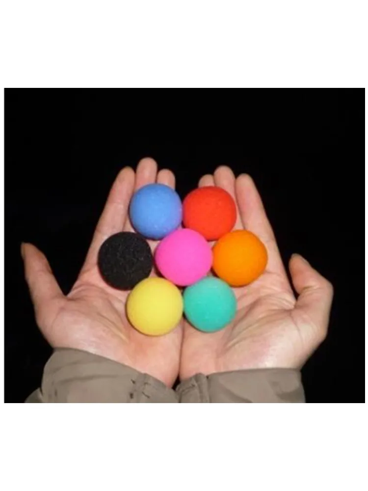 50pcs Super Sponge Ball (3.5cm, Color Available) Magic Tricks Appear Vanish Ball Magia Magician Close Up Stage Gimmick Funny
50pcs Super Sponge Ball (3.5cm, Color Available) Magic Tricks Appear Vanish Ball Magia Magician Close Up Stage Gimmick Funny