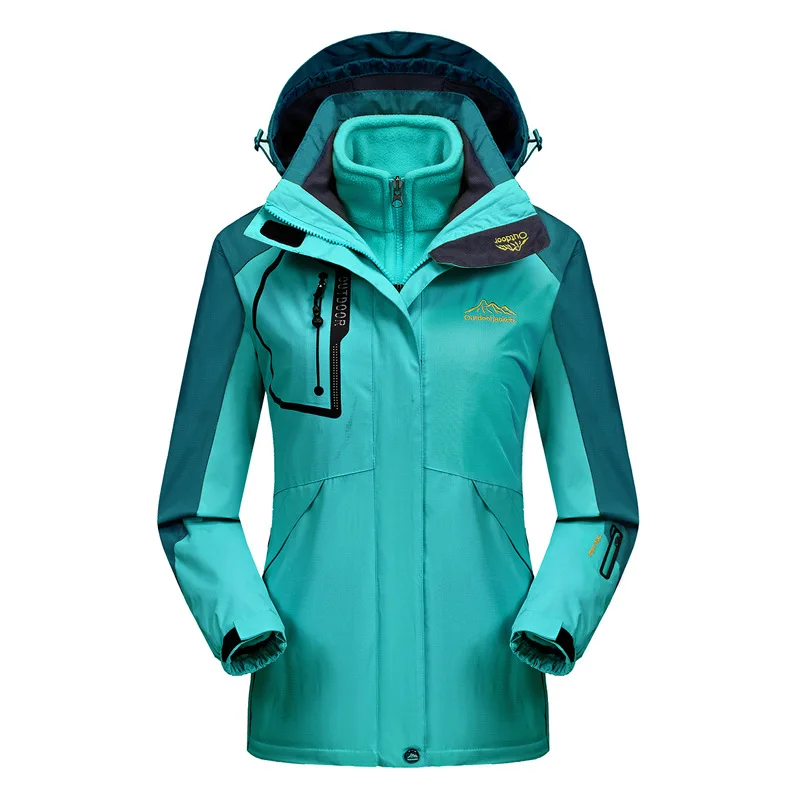 3 In 1 Hiking Jackets Women 2-piece Set Warm Outdoor Snow Coat Lady Winter Windbreaker 2019 New 2 In 1 Camping Trekking Jacket
3 In 1 Hiking Jackets Women 2-piece Set Warm Outdoor Snow Coat Lady Winter Windbreaker 2019 New 2 In 1 Camping Trekking Jacket