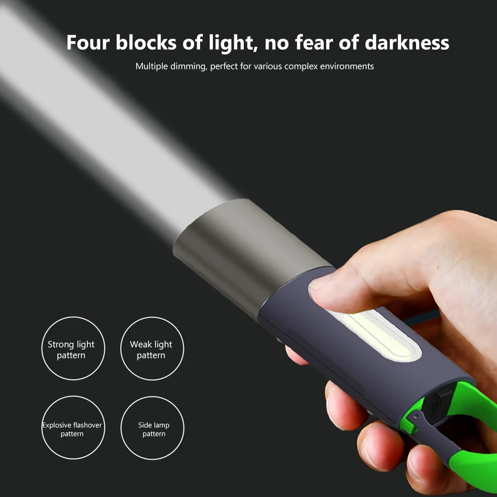 High Power LED Keychain Light IP55 Waterproof Portable Flashlight Rechargeable Warning Multi-function for Hiking Backpacking
High Power LED Keychain Light IP55 Waterproof Portable Flashlight Rechargeable Warning Multi-function for Hiking Backpacking