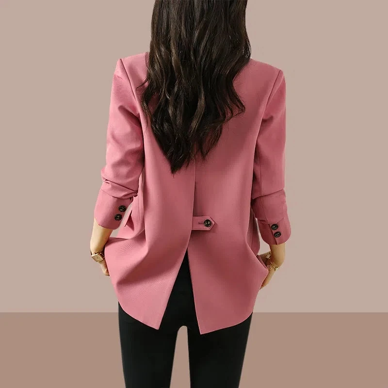New Design Fashion Pink Long Sleeve Suit Coats Women 2023 Autumn Chic Office Ladies Blazer Jacket Large Size Windbreaker Spring
New Design Fashion Pink Long Sleeve Suit Coats Women 2023 Autumn Chic Office Ladies Blazer Jacket Large Size Windbreaker Spring