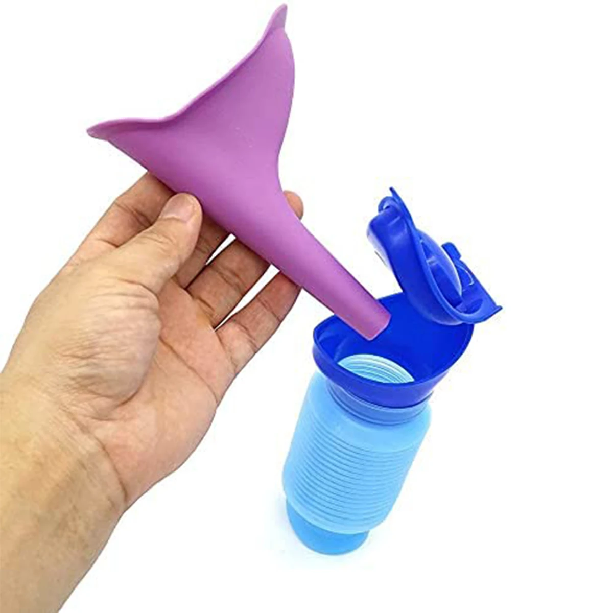 750ML Outdoor Portable Urine Bag Personal Mobile Toilet for Kids and Adult Mini Outdoor Potty Pee Bottle for Camping Travel
750ML Outdoor Portable Urine Bag Personal Mobile Toilet for Kids and Adult Mini Outdoor Potty Pee Bottle for Camping Travel