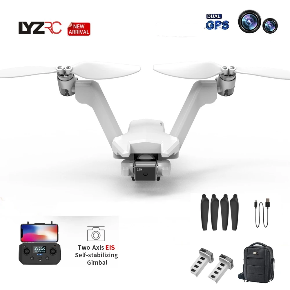 2022 New L100 V Shape Drone With Twin Propellers EIS Two-Axis Gimbal Camera 1.2KM Brushless GPS Quadcopter Professional RC Dron
2022 New L100 V Shape Drone With Twin Propellers EIS Two-Axis Gimbal Camera 1.2KM Brushless GPS Quadcopter Professional RC Dron
