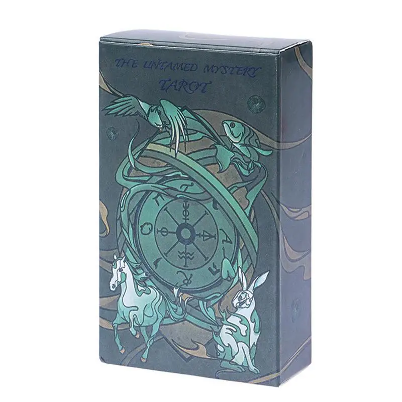 Beginners Tarot Cards Large Fate Divination Tarot Decks Halloween English Oracle Cards Board Game Mysterious Family Game
Beginners Tarot Cards Large Fate Divination Tarot Decks Halloween English Oracle Cards Board Game Mysterious Family Game