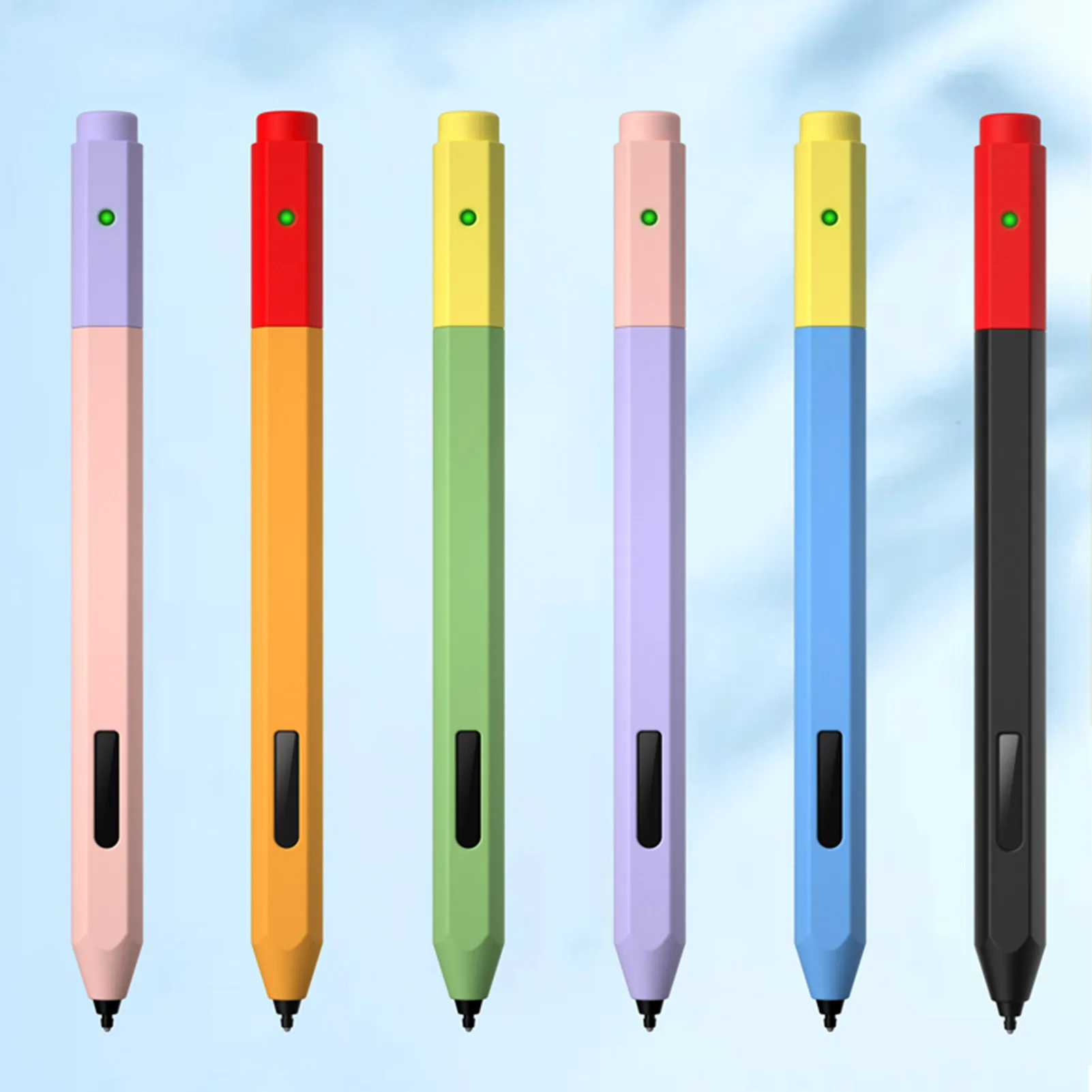 1PC Colorful Soft Silicone Case ForSurface Stylus Pen Liquid Silicone Cover Sleeve Wrap Protective Skin All-inclusive Protection
1PC Colorful Soft Silicone Case ForSurface Stylus Pen Liquid Silicone Cover Sleeve Wrap Protective Skin All-inclusive Protection