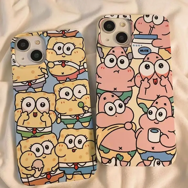 Cute Cartoon Spongebob Squarepants Apple Phone Case 14Pro 13Pro 12 11 Phone Case Iphone Xsmax 6S 7 8 Glossy Soft
Cute Cartoon Spongebob Squarepants Apple Phone Case 14Pro 13Pro 12 11 Phone Case Iphone Xsmax 6S 7 8 Glossy Soft