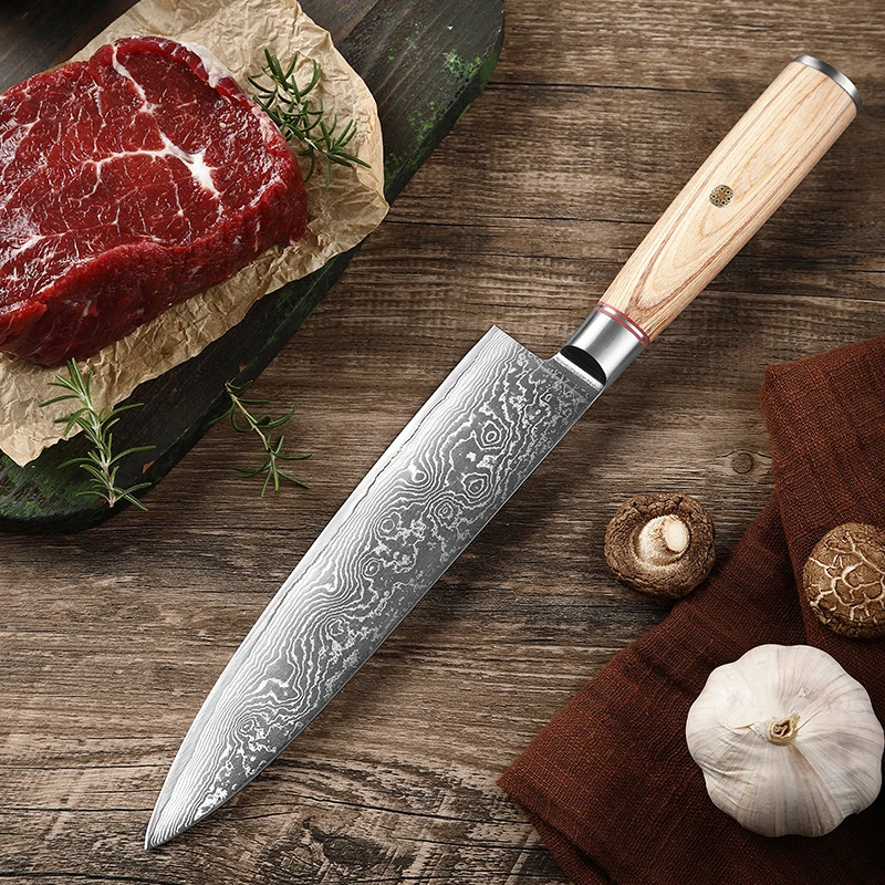 

Поварские ножи 67 слоев дамасский японский кухонный нож из нержавеющей стали для овощей мяса мясника ножи с деревянной ручкой кухонный нож