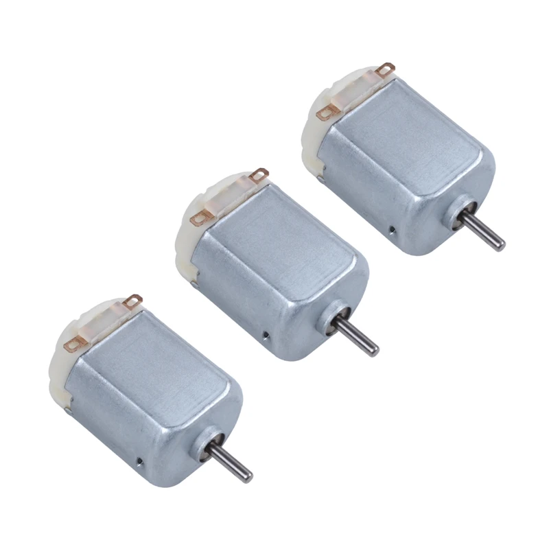 3X DC 1.5V - 3V Mini Electric Motor 18000 RPM, DIY Toy Hobby
3X DC 1.5V - 3V Mini Electric Motor 18000 RPM, DIY Toy Hobby