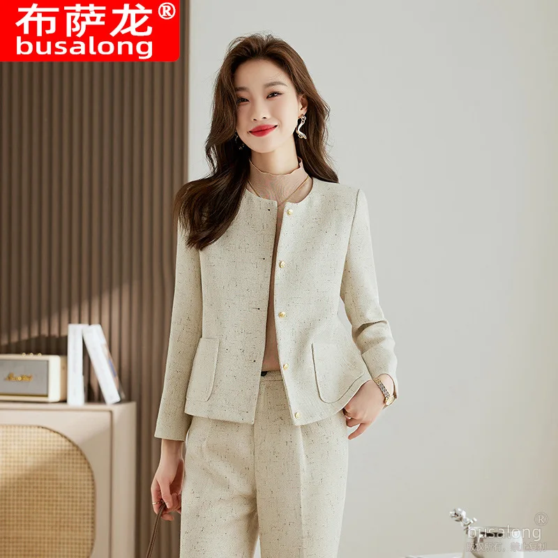 Short Lady's Suit Suit Jacket Women's Small Autumn New Elegant Business Suit Socialite Casual Small Suit
Short Lady's Suit Suit Jacket Women's Small Autumn New Elegant Business Suit Socialite Casual Small Suit