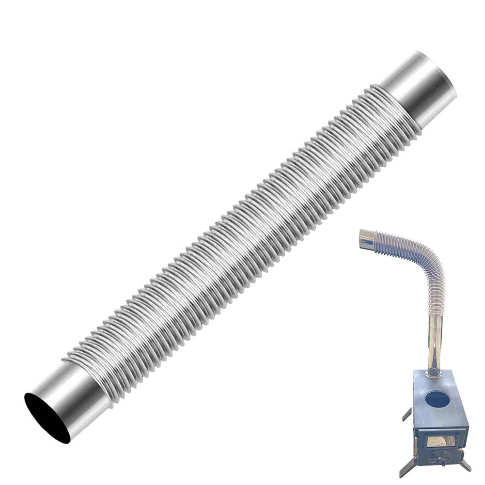 1pc Wood Stove Pipe Stove Pipe Stainless Steel Flue Exhaust Stove Pipe Multi Flue Adjustable 50x6cm Ducting Dryer Vent Hose
1pc Wood Stove Pipe Stove Pipe Stainless Steel Flue Exhaust Stove Pipe Multi Flue Adjustable 50x6cm Ducting Dryer Vent Hose