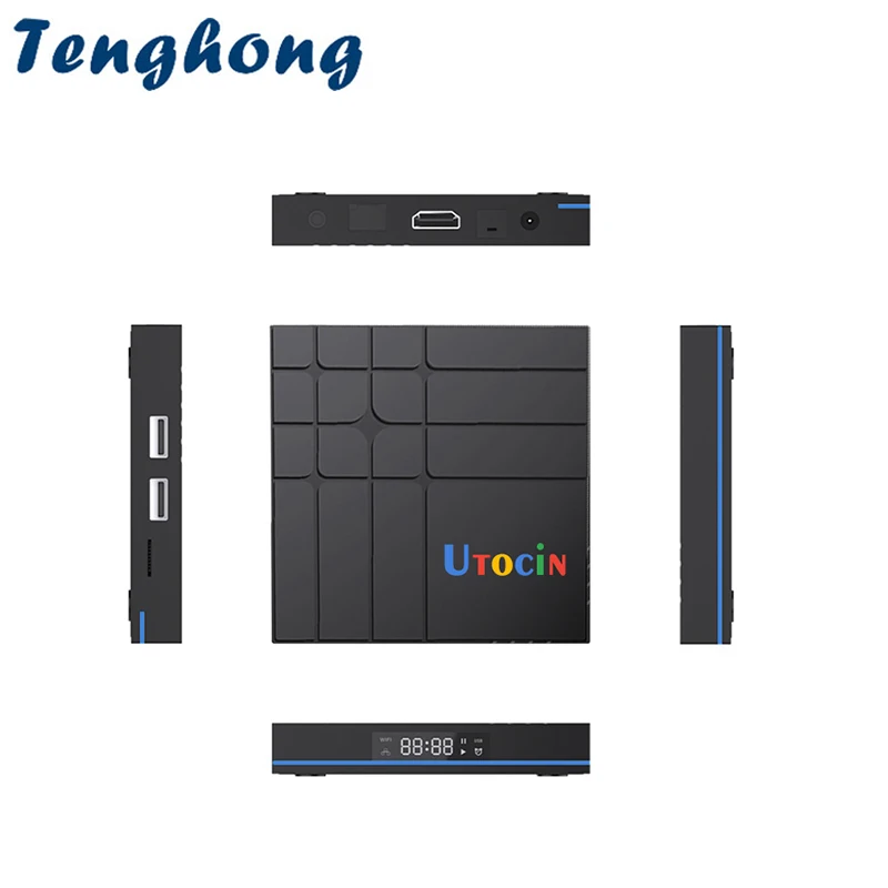 ТВ-приставка Tenghong Utocin S12 Android 11 ATV Amlogic S905Y4 ТВ-приставка ОЗУ 2 Гб ПЗУ 16 Гб 2,4 ГГц и телефон с Wi-Fi BT4.2 4K HD Смарт ТВ-приставка
ТВ-приставка Tenghong Utocin S12 Android 11 ATV Amlogic S905Y4 ТВ-приставка ОЗУ 2 Гб ПЗУ 16 Гб 2,4 ГГц и телефон с Wi-Fi BT4.2 4K HD Смарт ТВ-приставка