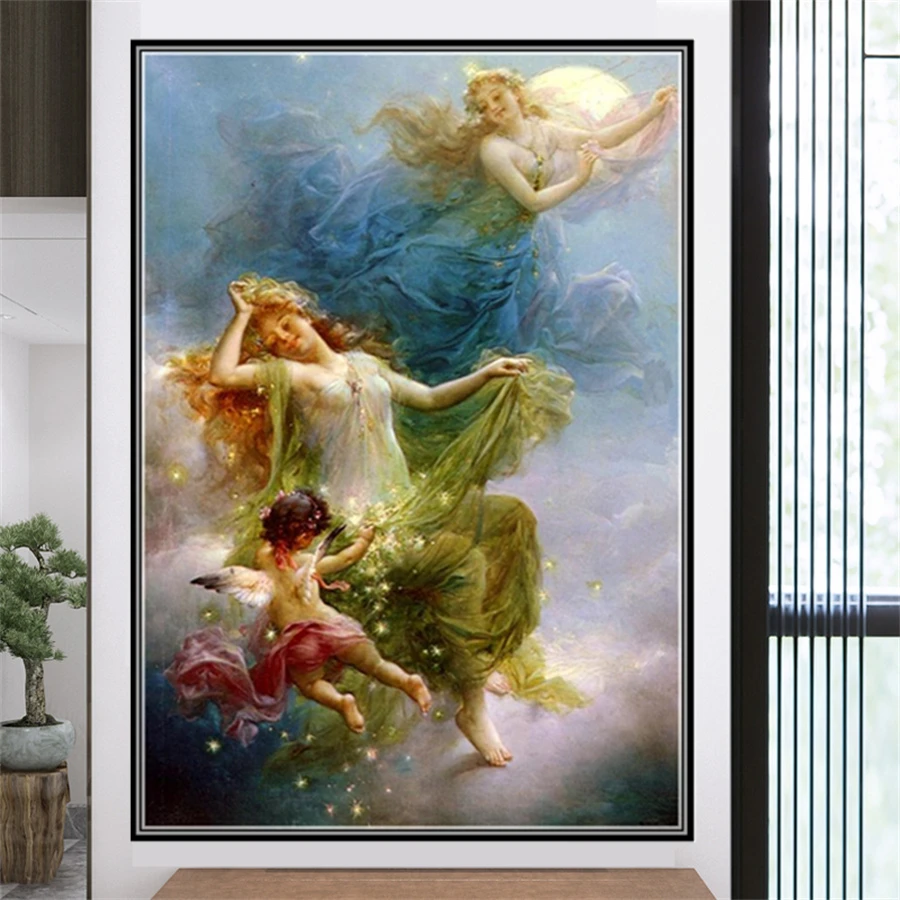 DIY 5D Diamond Painting People Series Kit Lovely Full Drill Square Embroidery Mosaic Art Picture Of Rhinestones Home Decor Gifts
DIY 5D Diamond Painting People Series Kit Lovely Full Drill Square Embroidery Mosaic Art Picture Of Rhinestones Home Decor Gifts