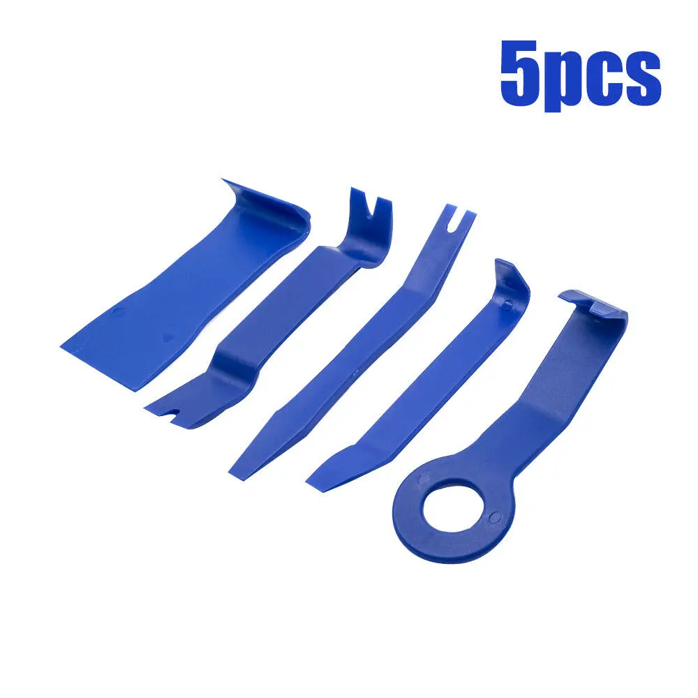 5PCS Car Audio Trim Removal Tool Kit No-Scratch Pry Tool Kit for Car Door Clip Panel & Audio Dashboard Dismantle
5PCS Car Audio Trim Removal Tool Kit No-Scratch Pry Tool Kit for Car Door Clip Panel & Audio Dashboard Dismantle
