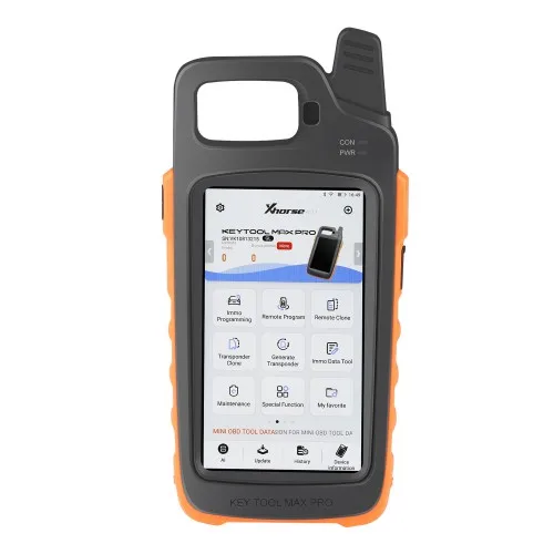 2022 Newest Xhorse VVDI Key Tool Max Pro With MINI OBD Tool Function Support CAN FD/ Voltage and Leakage Current
2022 Newest Xhorse VVDI Key Tool Max Pro With MINI OBD Tool Function Support CAN FD/ Voltage and Leakage Current