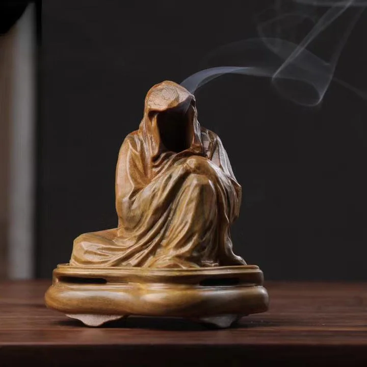 Green Sandalwood Creative Bodhidharma Incense Burner Ornaments Home Interior Enshrine Incense
Green Sandalwood Creative Bodhidharma Incense Burner Ornaments Home Interior Enshrine Incense