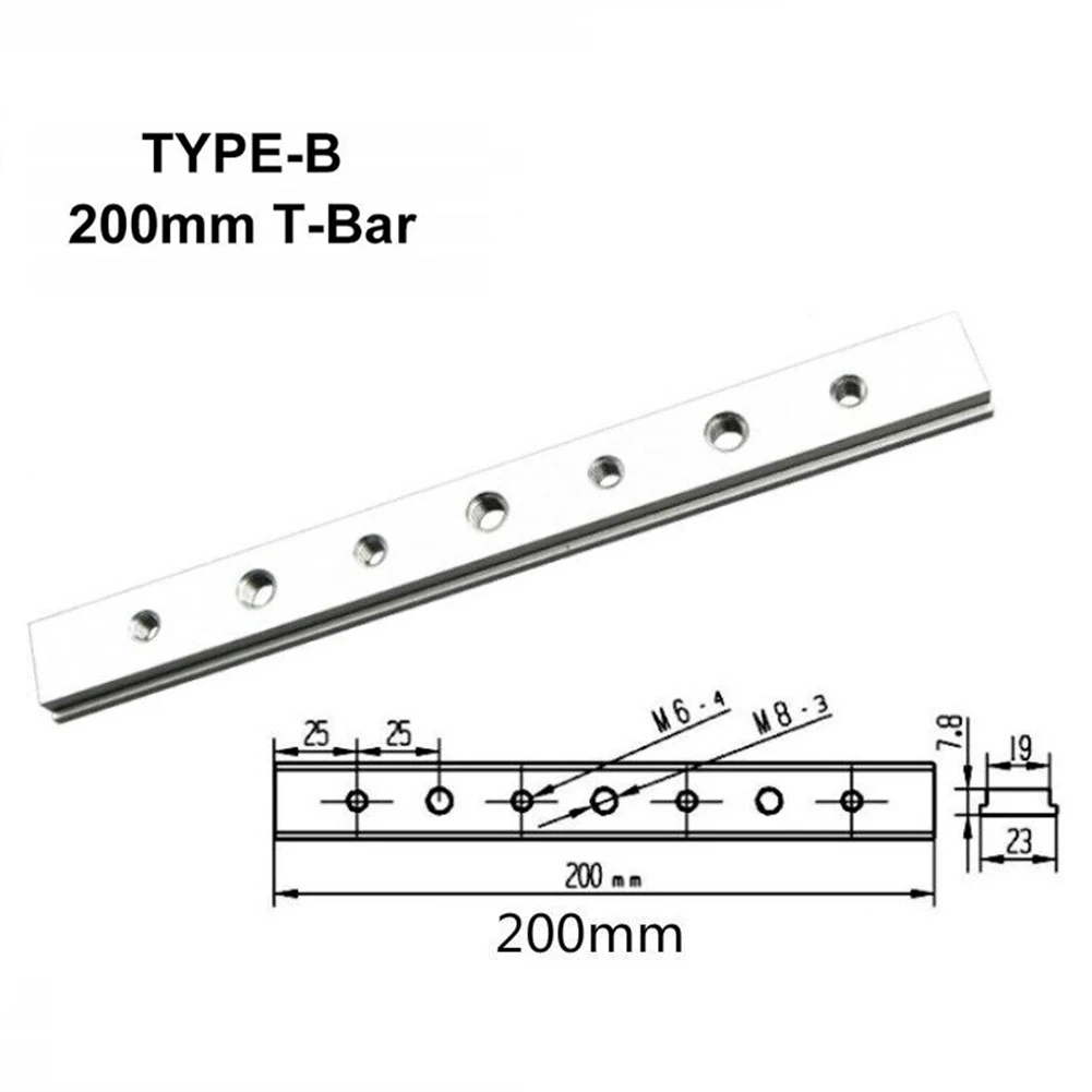 T-Track T-Bar Slider 100mm/200mm/300mm/450mm Accessories Aluminium Alloy DIY Miter Jig Replacement Spare Parts
T-Track T-Bar Slider 100mm/200mm/300mm/450mm Accessories Aluminium Alloy DIY Miter Jig Replacement Spare Parts