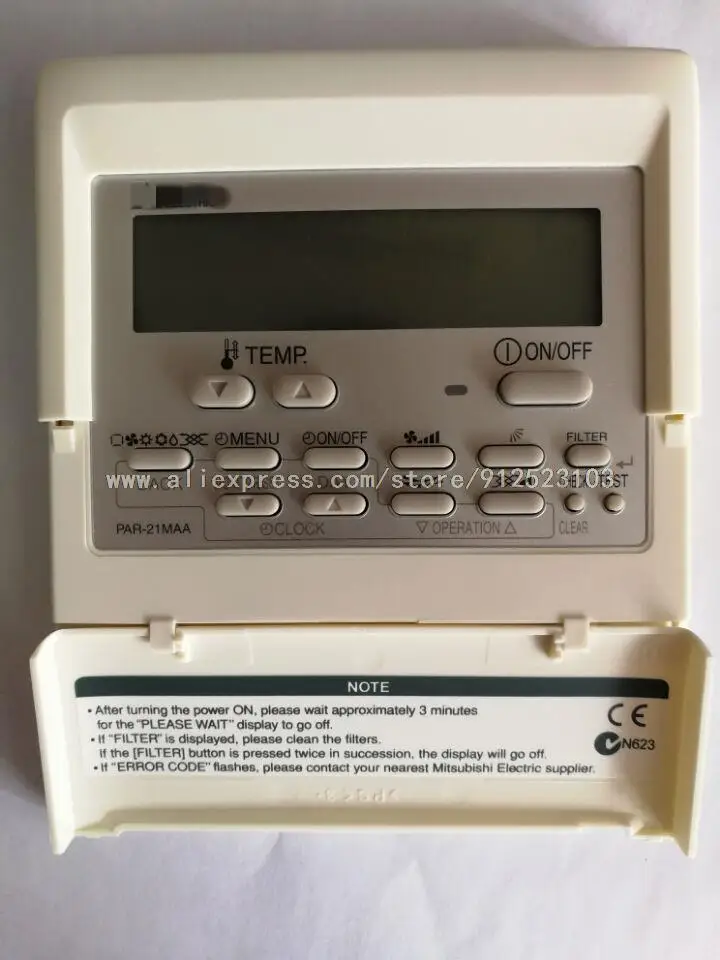 Original new Wire controller PAR-21MAA Communicator Control panel forMitsubishi Central Air Conditioning
Original new Wire controller PAR-21MAA Communicator Control panel forMitsubishi Central Air Conditioning