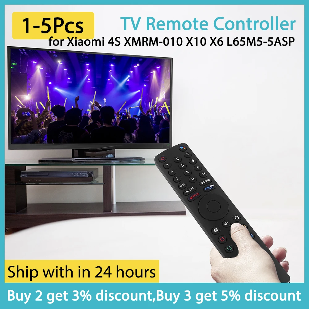 1-5 шт., пульт дистанционного управления для Xiaomi MI TV 4S 4A
1-5 шт., пульт дистанционного управления для Xiaomi MI TV 4S 4A