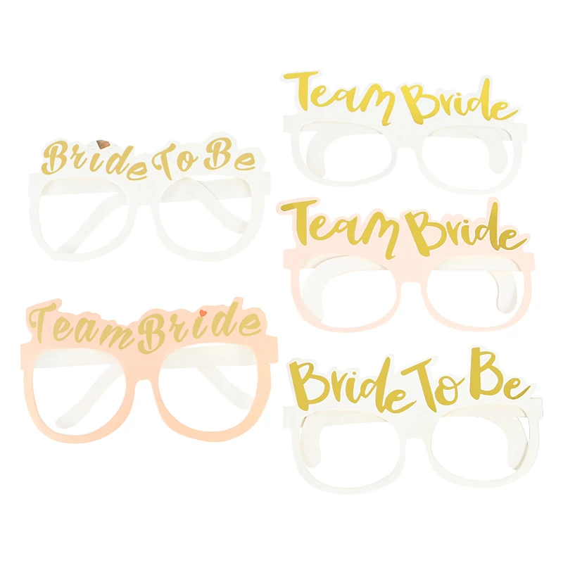 10Pcs Bachelorette Party Paper Glasses Rose Gold Team Bride White Bride To Be Hens Bachelor Party Wedding Decoration Supplies
10Pcs Bachelorette Party Paper Glasses Rose Gold Team Bride White Bride To Be Hens Bachelor Party Wedding Decoration Supplies