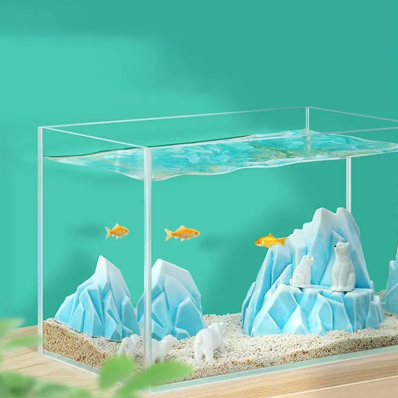 Украшения для аквариума 1 шт., полимерные айсберги и белые медведи, ландшафтные искусственные поделки, статуя для дома, офиса, украшения для аквариума
Украшения для аквариума 1 шт., полимерные айсберги и белые медведи, ландшафтные искусственные поделки, статуя для дома, офиса, украшения для аквариума