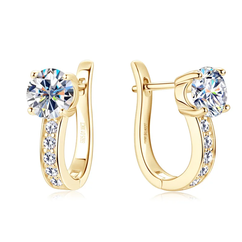 QXTC U Type 6.5mm D Moissanite Hoop Earrings Women's 925 Sterling Silver Earrings Certified Engagement Anniversary Fine Jewelry
QXTC U Type 6.5mm D Moissanite Hoop Earrings Women's 925 Sterling Silver Earrings Certified Engagement Anniversary Fine Jewelry
