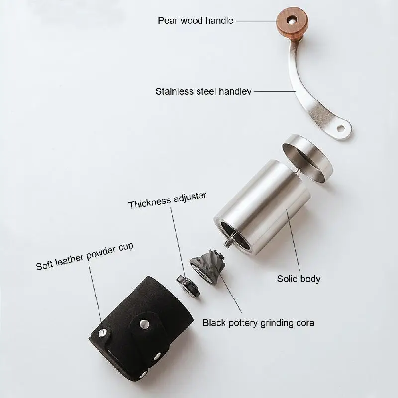 Manual Coffee Grinder Mini Stainless Steel Hand Coffee Bean Burr Grinders Adjustable Kitchen Tool Grinders Coffee Accessories
Manual Coffee Grinder Mini Stainless Steel Hand Coffee Bean Burr Grinders Adjustable Kitchen Tool Grinders Coffee Accessories
