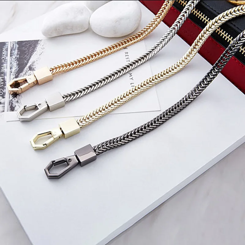 DIY Gold/Silver/Gun Black Bag Strap 6mm Replacement Purse Chain Shoulder Bag Straps Small Handbags Purses Handle Chain
DIY Gold/Silver/Gun Black Bag Strap 6mm Replacement Purse Chain Shoulder Bag Straps Small Handbags Purses Handle Chain