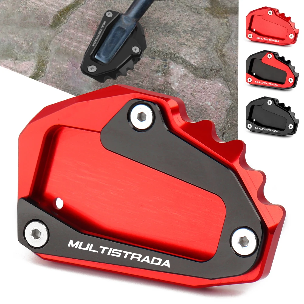 Motorcycle CNC Kickstand Foot Side Stand Extension Pad Support Plate For DUCATI Multistrada 950 1100 1200 1200S 1200GT 1260
Motorcycle CNC Kickstand Foot Side Stand Extension Pad Support Plate For DUCATI Multistrada 950 1100 1200 1200S 1200GT 1260