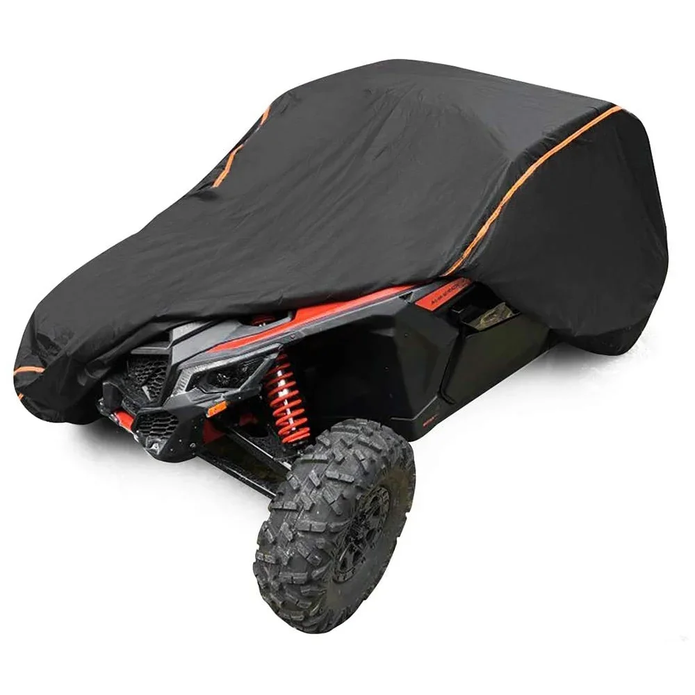 2-дверный UTV 210D ткань Оксфорд, защитный чехол для хранения внедорожника для Can Am Maverick X3 2017-2025, светоотражающий чехол от дождя и грязи
2-дверный UTV 210D ткань Оксфорд, защитный чехол для хранения внедорожника для Can Am Maverick X3 2017-2025, светоотражающий чехол от дождя и грязи