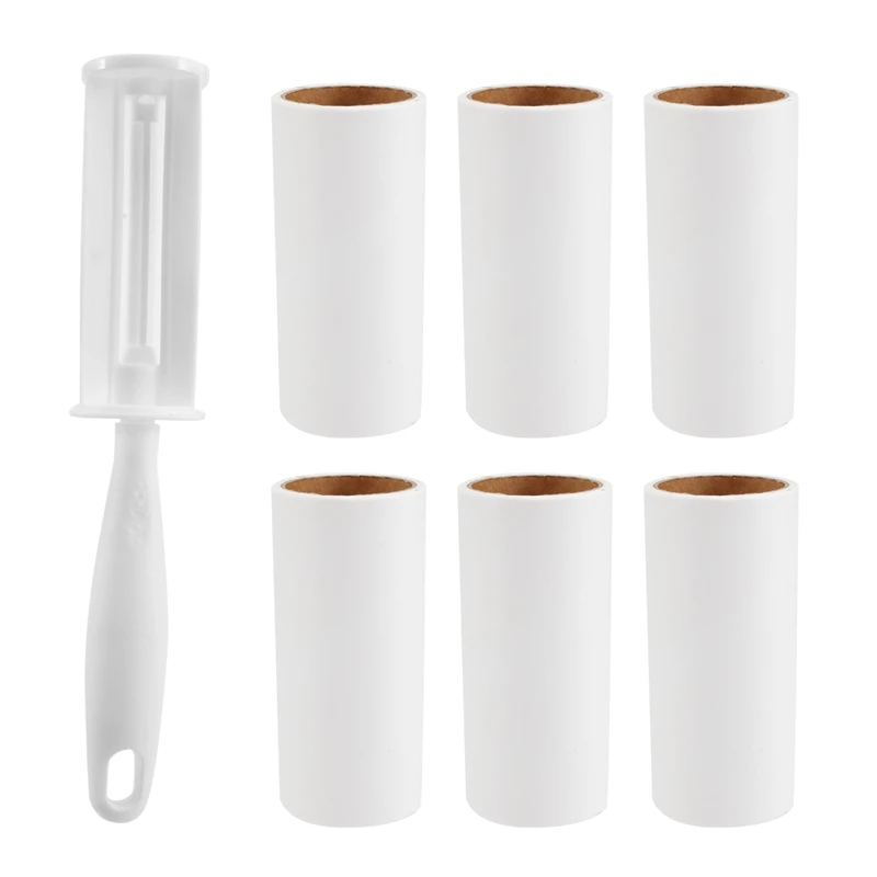 Lint Roller Full 360 Sheets With 5 Extra Sticky Lint Roller Set For Clothes, Sofa, Bed And Carpet, Pet Hair,Cat Hair
Lint Roller Full 360 Sheets With 5 Extra Sticky Lint Roller Set For Clothes, Sofa, Bed And Carpet, Pet Hair,Cat Hair
