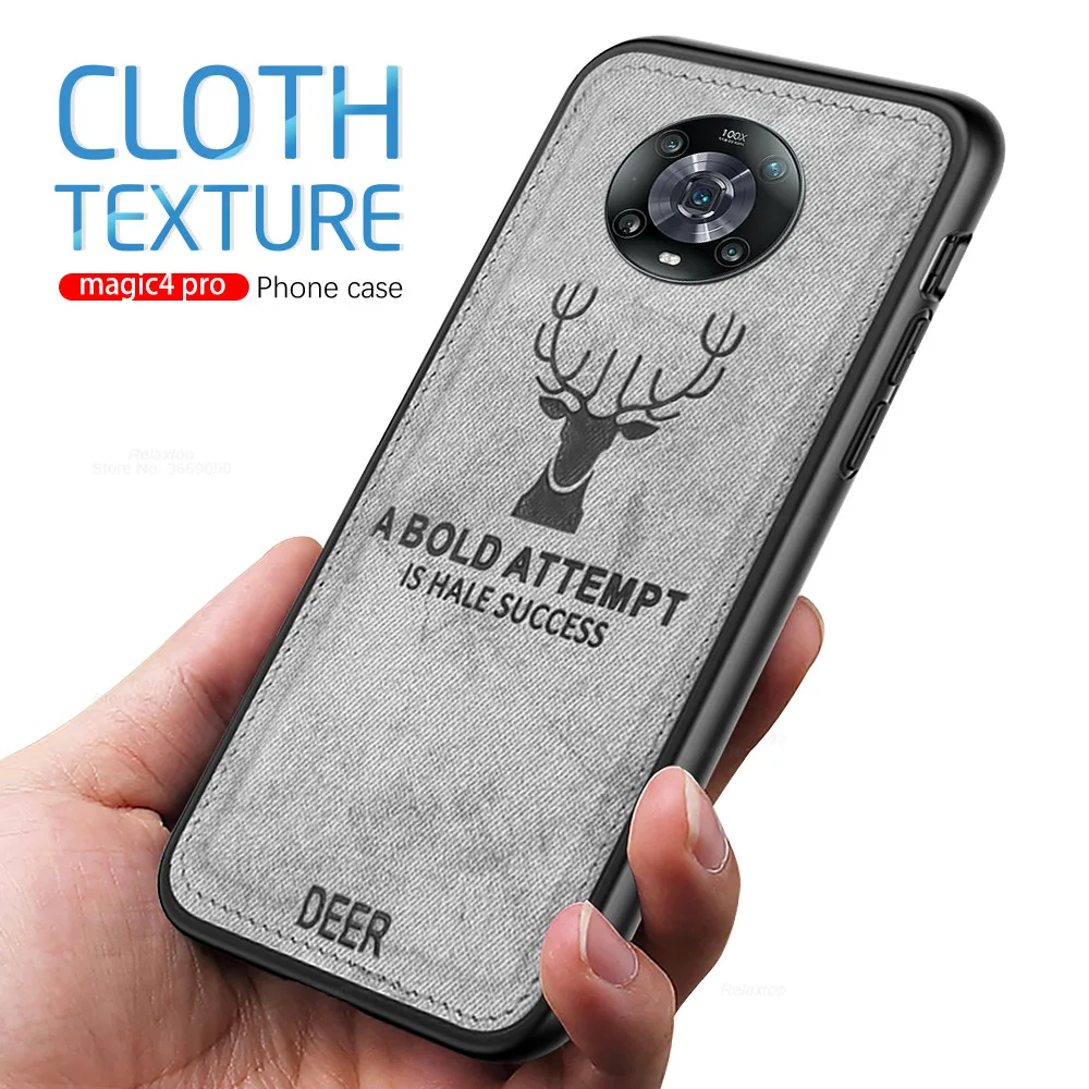 Мягкий тканевый чехол с 3D рисунком оленя для Honor Magic4 Pro honar Magic4 Lite Magic 4 4Pro, Силиконовый противоударный чехол Magic4Pro, чехлы
Мягкий тканевый чехол с 3D рисунком оленя для Honor Magic4 Pro honar Magic4 Lite Magic 4 4Pro, Силиконовый противоударный чехол Magic4Pro, чехлы