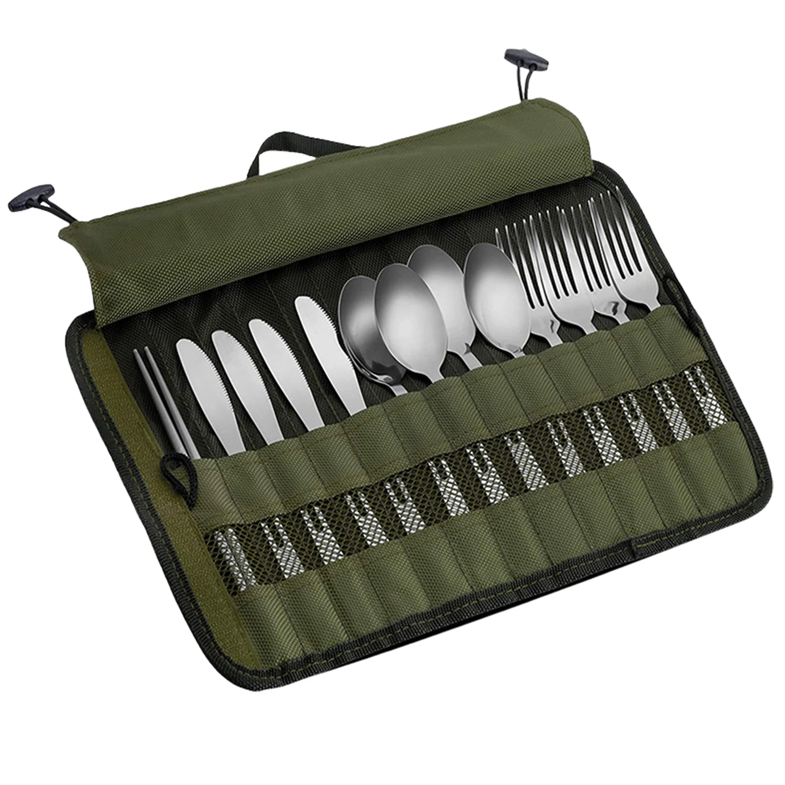 Cutlery Storage Bag Travel Utensil Holder Pouch Multi-function Cutlery Pouch Holder Forks Spoons Chopstick Roll For Home Kitchen
Cutlery Storage Bag Travel Utensil Holder Pouch Multi-function Cutlery Pouch Holder Forks Spoons Chopstick Roll For Home Kitchen