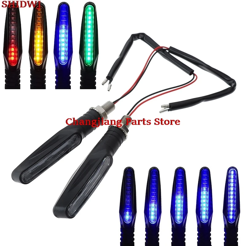 1pc Universal 12V led motorcycle turn signals Indicator Light flowing water blinker flashing
1pc Universal 12V led motorcycle turn signals Indicator Light flowing water blinker flashing