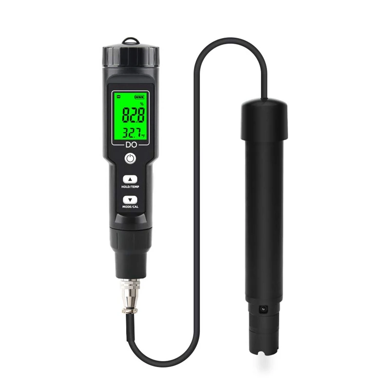 

Portable Digital EC/Temperature Soil Tester Meter Farm Measurement Backlit Display Removable Electrode Waterproof Test