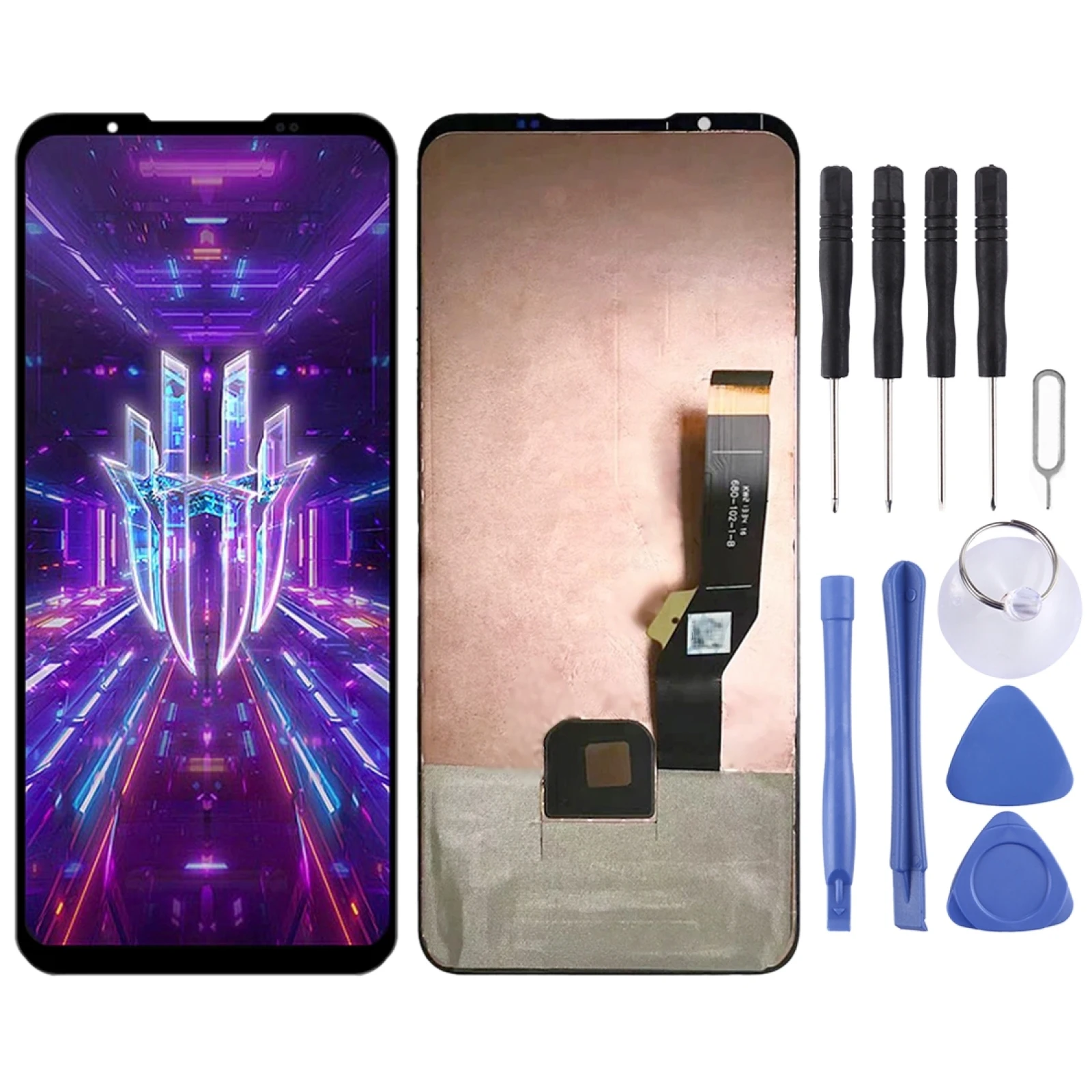 ЖК-экран AMOLED для ZTE Nubia Red Magic 7 NX679j с цифровым преобразователем в сборе (черный)
ЖК-экран AMOLED для ZTE Nubia Red Magic 7 NX679j с цифровым преобразователем в сборе (черный)