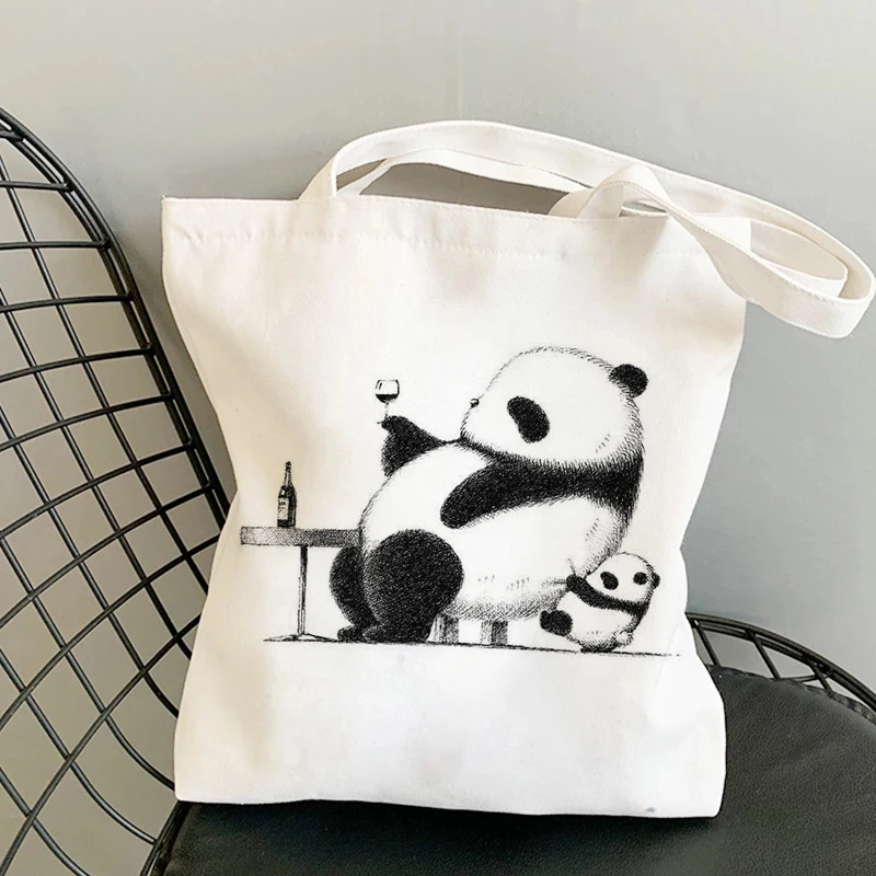 Bags Tote Shopper Shoulder reusable Bag Eco Handbags 2022 New Panda Art kawaii aesthetic Casual Cartoon vintage Teacher Gift
Bags Tote Shopper Shoulder reusable Bag Eco Handbags 2022 New Panda Art kawaii aesthetic Casual Cartoon vintage Teacher Gift