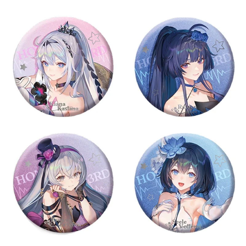 Anime Game Honkai Impact 3 Music Concert Cosplay Official Metal Brooch Badge Pendant Souvenir Bags Button Pins Fans Decor Gift
Anime Game Honkai Impact 3 Music Concert Cosplay Official Metal Brooch Badge Pendant Souvenir Bags Button Pins Fans Decor Gift