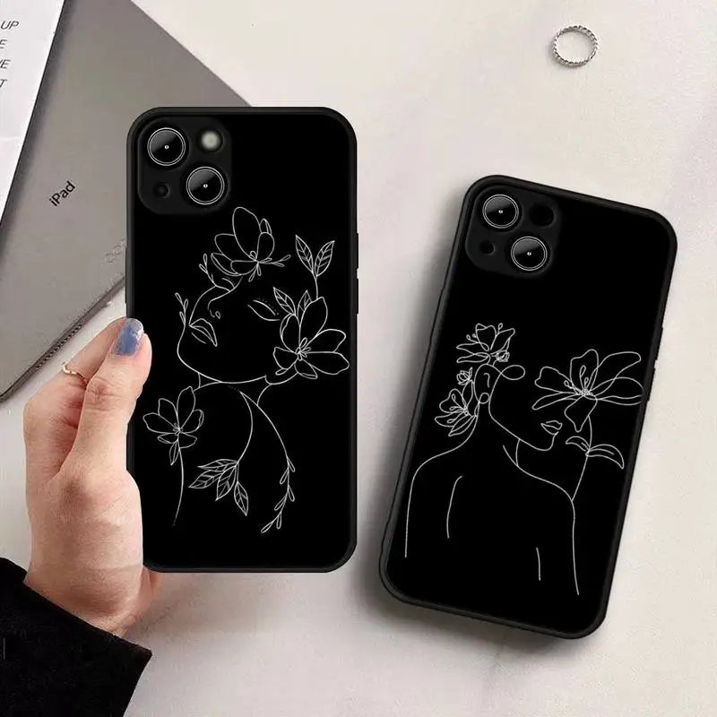 Line Art Sketch Flower Girl Protection Phone Case For iphone 13 12 11 Pro 12 Pro Max X XR XS Mini 7 8 plus Full Coverage covers
Line Art Sketch Flower Girl Protection Phone Case For iphone 13 12 11 Pro 12 Pro Max X XR XS Mini 7 8 plus Full Coverage covers