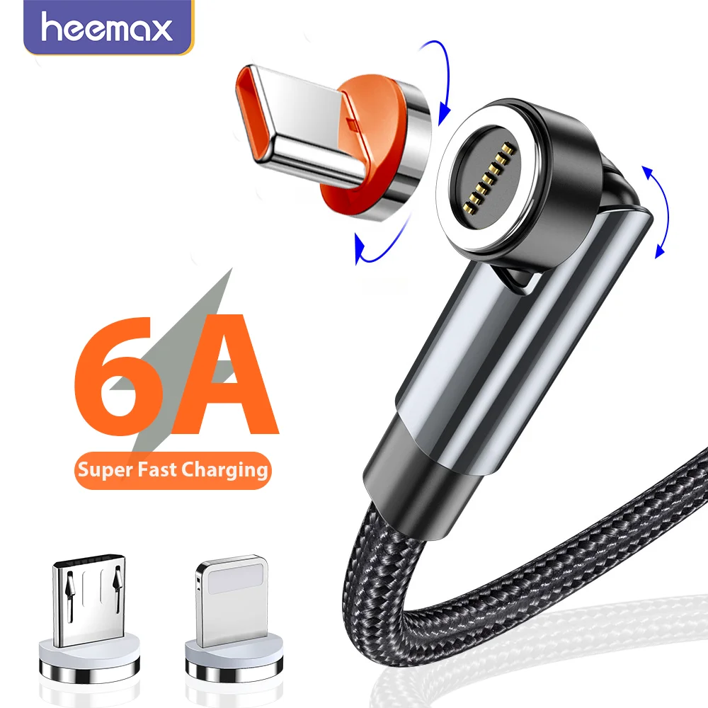 6A Magnetic Cable Super Fast Charging USB Type C Cable For Huawei Honor 3A 18W Usb Cable for iPhone Samsung Xiaomi Magnet Charge
6A Magnetic Cable Super Fast Charging USB Type C Cable For Huawei Honor 3A 18W Usb Cable for iPhone Samsung Xiaomi Magnet Charge