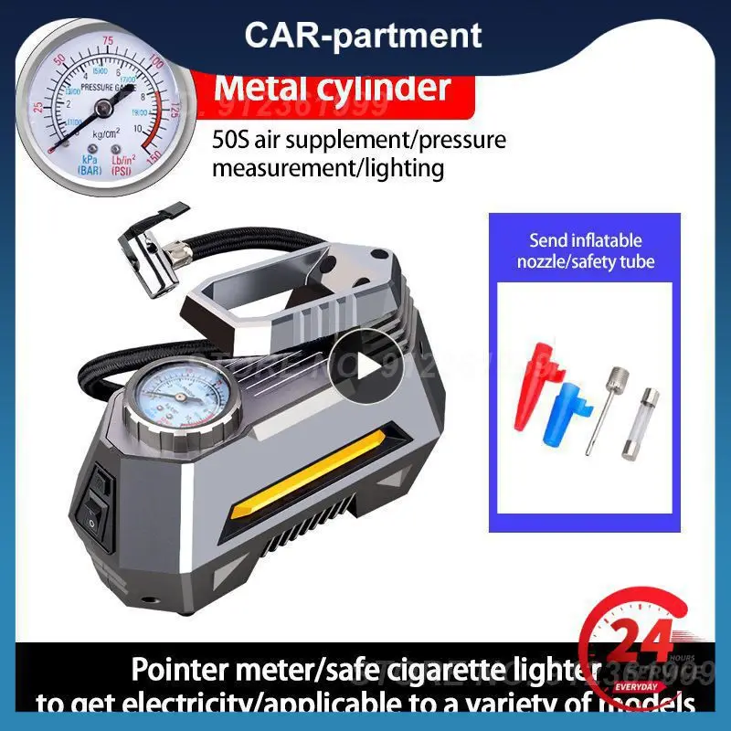 Multifunctional Air Pump Dc12v Car Tire Pump With Digital Pressure Gauge Rechargeable Portable Digital Air Compressor Durable
Multifunctional Air Pump Dc12v Car Tire Pump With Digital Pressure Gauge Rechargeable Portable Digital Air Compressor Durable