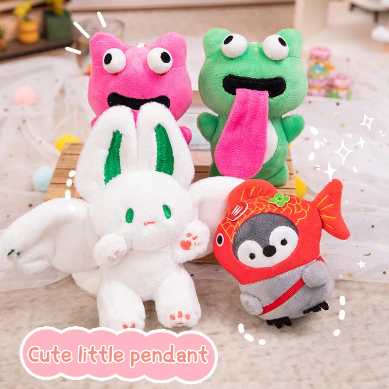 Cute Plush Animal Keychain Sticking Out Tongue Frog Bag Pendant Funny Mini Frog Plush Keychain Charm Stuffed Animal Keychain
Cute Plush Animal Keychain Sticking Out Tongue Frog Bag Pendant Funny Mini Frog Plush Keychain Charm Stuffed Animal Keychain