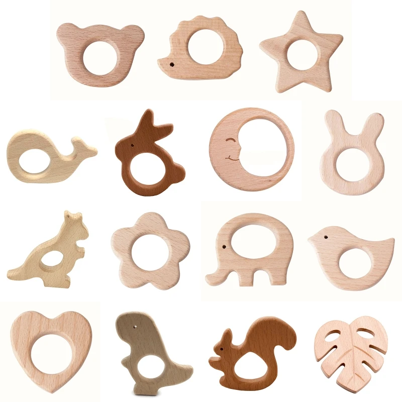 Wood Elephant Heart Rabbit Horse Ring Baby Teether Eco-Friendly Unfinished Ring
Wood Elephant Heart Rabbit Horse Ring Baby Teether Eco-Friendly Unfinished Ring