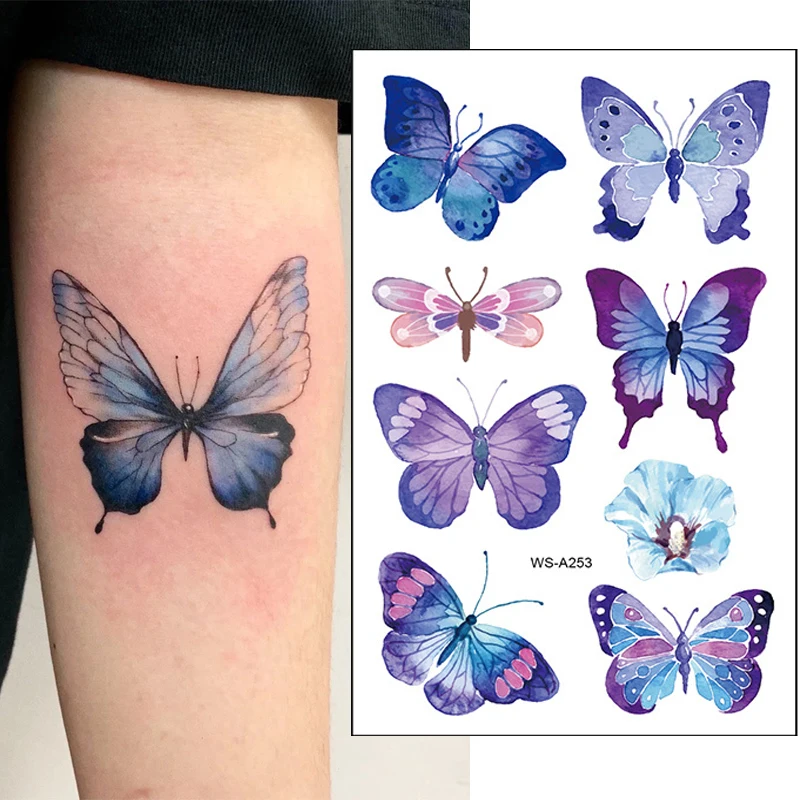 Butterfly Temporary Tattoos Stickers 3D Colorful Waterproof Body Art Fake Tattoos Kids Women Hand Neck Wrist Art Tatoo Sticker
Butterfly Temporary Tattoos Stickers 3D Colorful Waterproof Body Art Fake Tattoos Kids Women Hand Neck Wrist Art Tatoo Sticker