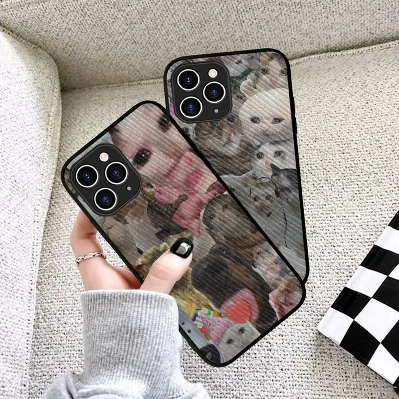 RuiCaiCa Crying Cat Memes Phone Case Hard Leather Case for iPhone 11 12 13 Mini Pro Max 8 7 Plus SE 2020 X XR XS Coque
RuiCaiCa Crying Cat Memes Phone Case Hard Leather Case for iPhone 11 12 13 Mini Pro Max 8 7 Plus SE 2020 X XR XS Coque
