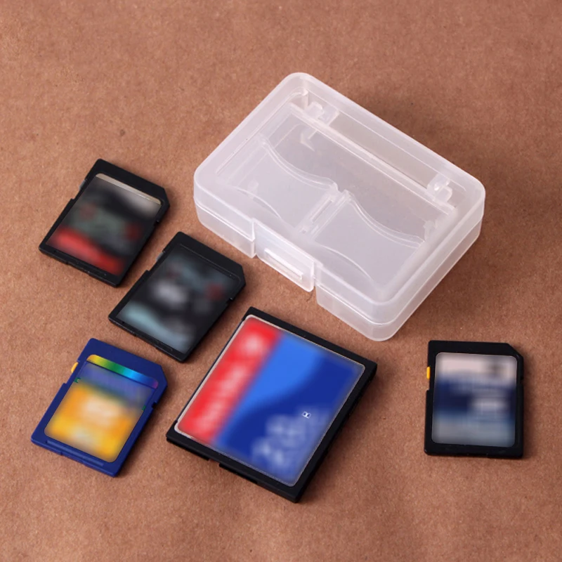 CF/SD Card Storage Box Card Box Storage Case Protect Holder Compact Card Case Storage Moisture-proof Portable Transparent
CF/SD Card Storage Box Card Box Storage Case Protect Holder Compact Card Case Storage Moisture-proof Portable Transparent