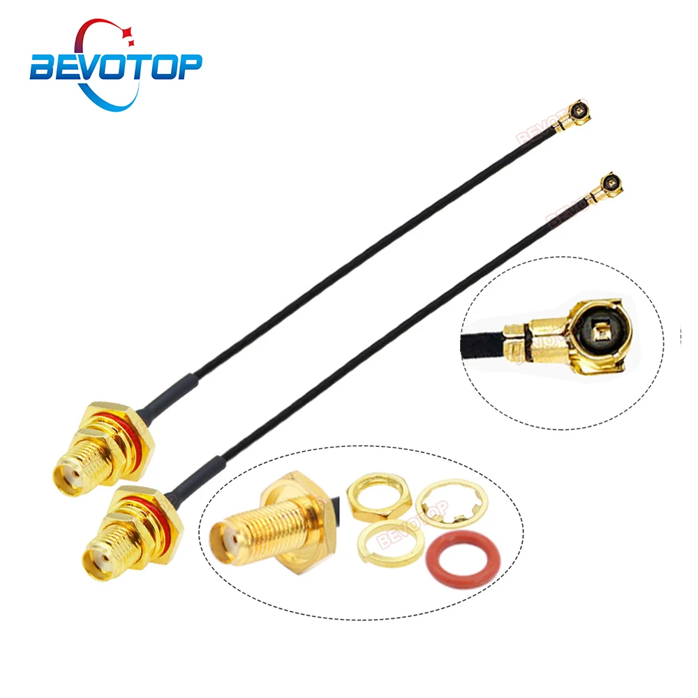 10pcs RF1.13 Cable IPEX4 MHF4 Female to Waterproof SMA Female Jack 3g 4g WIFI Antenna RF Coaxial Cable Pigtail Extension Jumper
10pcs RF1.13 Cable IPEX4 MHF4 Female to Waterproof SMA Female Jack 3g 4g WIFI Antenna RF Coaxial Cable Pigtail Extension Jumper